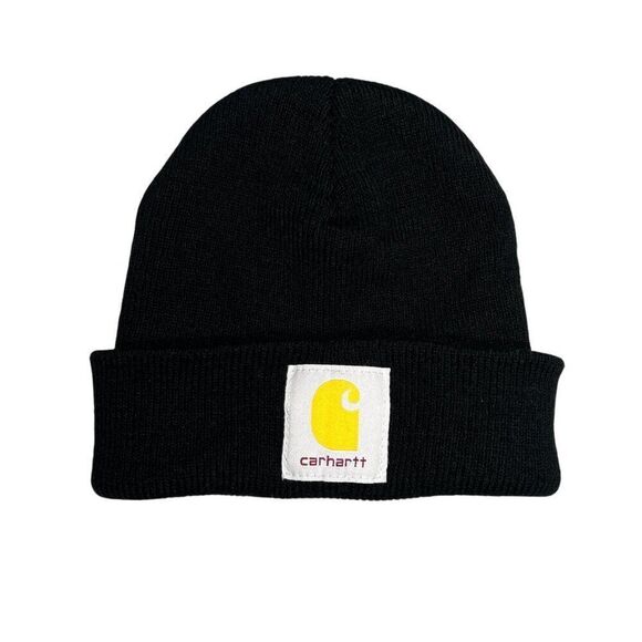 Carhartt Youth Black Winter Stocking Hat - Picture 1 of 5